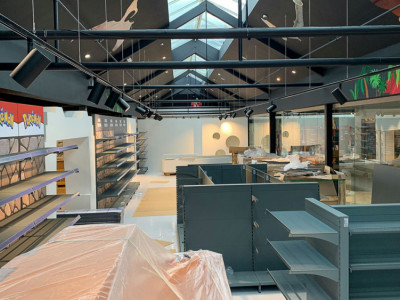 Levering og montering av butikkutstyr - Kids Coolshop Esbjerg - Danmark